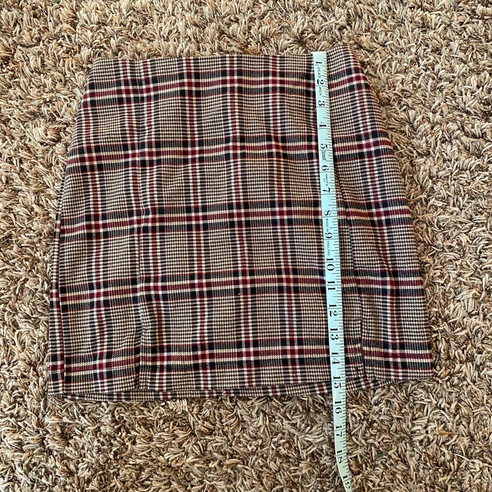 Mini plaid skirt size 1